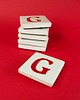 magnesy Ceramiczny magnes, czerwona literka G 2
