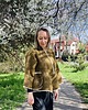 marynarki damskie Kimono wełna bawełna na plecach oko z frędzlami. 6