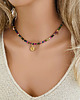 korale Boho Mystic Colors- NASZYJNIK Turmalin, kolorowe kamienie 5