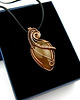 wisiory Agat brazylijski wisiorek wire wrapping 3