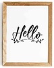 plakaty Plakat motywacyjny z napisem HELLO 2