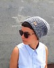 czapki damskie Czapka Hand Made No. 053 / beanie / szydło 5