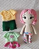 lalki Lalka z różowymi włosami 3