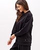 bluza bez kaptura damska Bluza damska raglan basic ,,ADALET"czarny 1