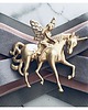 broszki Unikatowa zamszowa Brosza z Motywem Bajkowym  NEW 2