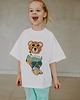 t-shirty dla chłopców T-shirt oversize James Teddy cream 5
