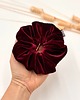 gumki do włosów Big scrunchie Burgundowa 1