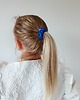 gumki do włosów Gumka jedwabna, scrunchie, frotka royal blue MINI 2