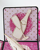 kartki scrapbooking 18 urodziny, exploding box, kartka 3d osiemnastka 3