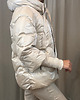 kurtki damskie Kurtka zimowa puchowa Beige 4