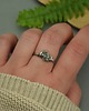 pierścionki - różne Pierścionek regulowany labradoryt wire wrapping 3