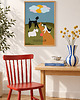 plakaty Plakat Fine Art giclee Psia łączka. Polski New Look 2
