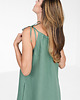 sukienki midi damskie Lniana Sukienka FLORA MIDI eucalyptus green 5