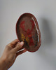 talerze, miski Raczek - talerzyk ceramiczny 1