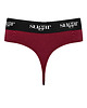 majtki damskie Wysokie stringi Moritz Red 3
