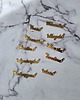 złote naszyjniki Łańcuszek z personalizowanym napisem Goldie Personalized 6
