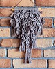 dodatki - różne Makrama Ścienna Boho 21x42 cm  2
