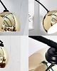 lampy podłogowe Lampa podłogowa Lounge Copper marmur złota 210cm 2