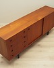 komody i szafki Sideboard tekowy, duński design, lata 70, produkcja: Dania 3