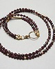 chokery Granaty double choker vol. 10  - Szlachetna kolekcja 3