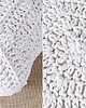 pufy do siedzenia Pufa Cosy Octan knitted biała 70cm dziergana 5