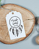 stemple ślubne Stempel ślubny, łapacz snów, spersonalizowany 1