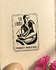 stemple Portret kobiety Stempel Ex libris 1