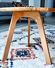 stoliki kawowe Stolik z mosiężnymi pinami - Vintage Oak 6