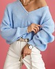 swetry damskie  Sweter  BABY BLUE 1