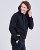 bluzy męskie Bluza dresowa z kapturem unisex czarna Suwałki - Rozmiar: 3XL 3