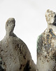 figurki i rzeźby Ręcznie wykonana rzeźba ceramiczna Dwoje 5