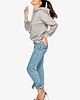 bluza z kapturem damska Bluza szara z kapturem 2