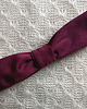 spinki i klamry do włosów Kokarda do włosów Bella welurowa burgund bordo klasyczna elegancka 2