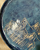 patery i talerze Ceramiczny talerz z motywem gór 1