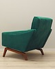 fotele Fotel zielony, duński design, lata 70, produkcja: Dania 2