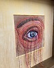 obrazy Obraz malowany inhalowany oko 3 D "patrzę". 6