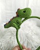 ozdoby do włosów dla dzieci Opaska do włosów t-rex 3