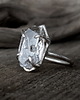 pierścionki srebrne Cristal srebrny pierścionek z diamentem herkimer 3