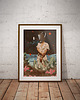 plakaty Plakat W moim ogrodzie - Kolaż Fine Art - Dekoracja Ścienna Do Salonu 1