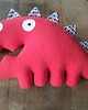 przytulanki dla niemowląt i dzieci Dino Czerwony 3