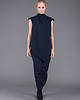 sukienki midi damskie Navy mary back knot dressi 1