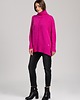 swetry damskie  Sweter wełniany z kaszmirem Saar Look 263 róż 2