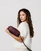 torby na ramię BLISS BAG - skórzana torebka - bordo 5