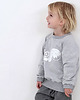 bluzy dla chłopców Bluza - szara wiewiórka 2