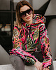 bluza z kapturem damska Damska Bluza Expres Zamek DR.CROW Drawn Flowers 1