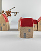 figurki i rzeźby Ceramiczne małe domki 6