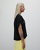 t-shirt damskie Bawełniany bezrękawnik z nadrukiem - Yellow bikini top 3