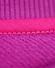bluza bez kaptura damska Amarantowa Bluza z grubej dzianiny Human 5
