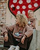 bluza bez kaptura damska Bluza oversize Bulldog Ride dla dorosłych 3