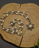 chokery Krótki naszyjnik choker perły wire wrapping słońce 5